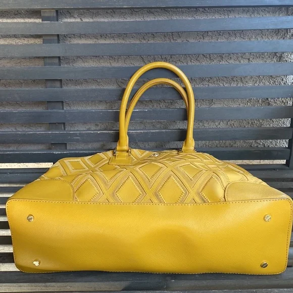 Tory Burch Robinson Patchwork Dome Satchel - Picture 4 of 11